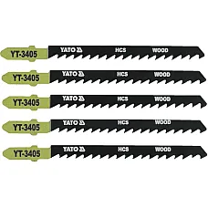 Полотно для електролобзика YATO 6TPI, 100 мм, 5 шт. (YT-3405)