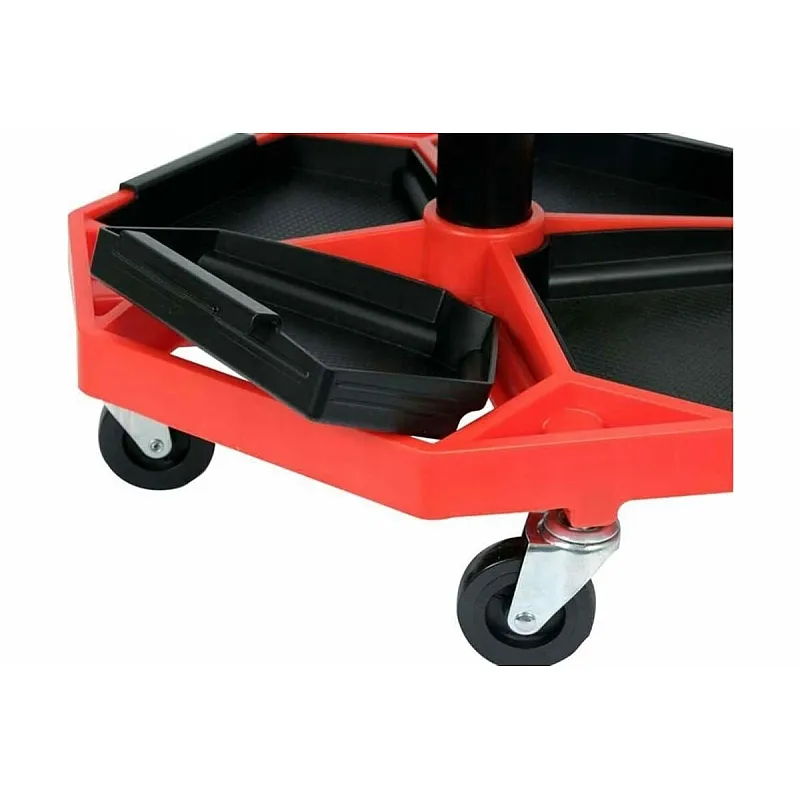 Робочий телескопічний стілець для майстерні YATO 410-550 мм (YT-08793) фото