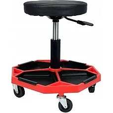 Рабочий телескопический стул для мастерской YATO 410-550 мм (YT-08793)