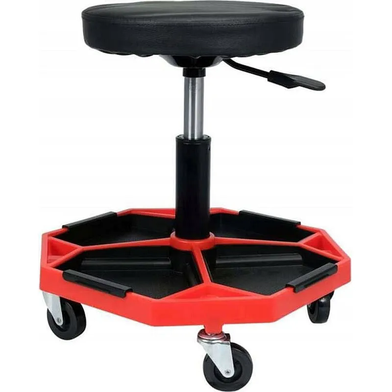 Робочий телескопічний стілець для майстерні YATO 410-550 мм (YT-08793) фото