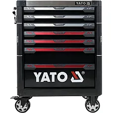 Шафа з інструментами Yato, на колесах, 7 ящиків, набір 157 шт. (YT-55308)
