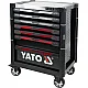 Шафа з інструментами Yato, на колесах, 7 ящиків, набір 157 шт. (YT-55308) фото