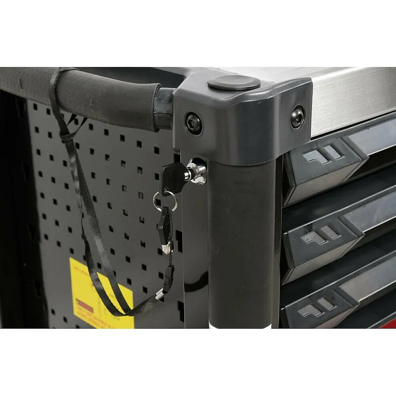 Шафа з інструментами Yato, на колесах, 7 ящиків, набір 157 шт. (YT-55308) фото