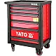 Шафа-візок для інструментів YATO 958x766x465 мм з 6 шуфлядами (YT-0902) фото