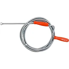 Трос для очищення каналізаційних труб Yato 6 мм, 3 м (YT-25002)