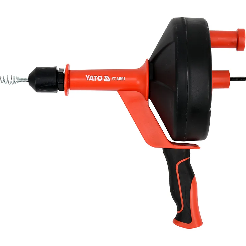 Трос для прочищення каналізаційних труб Yato YT-24991 7,6 м фото