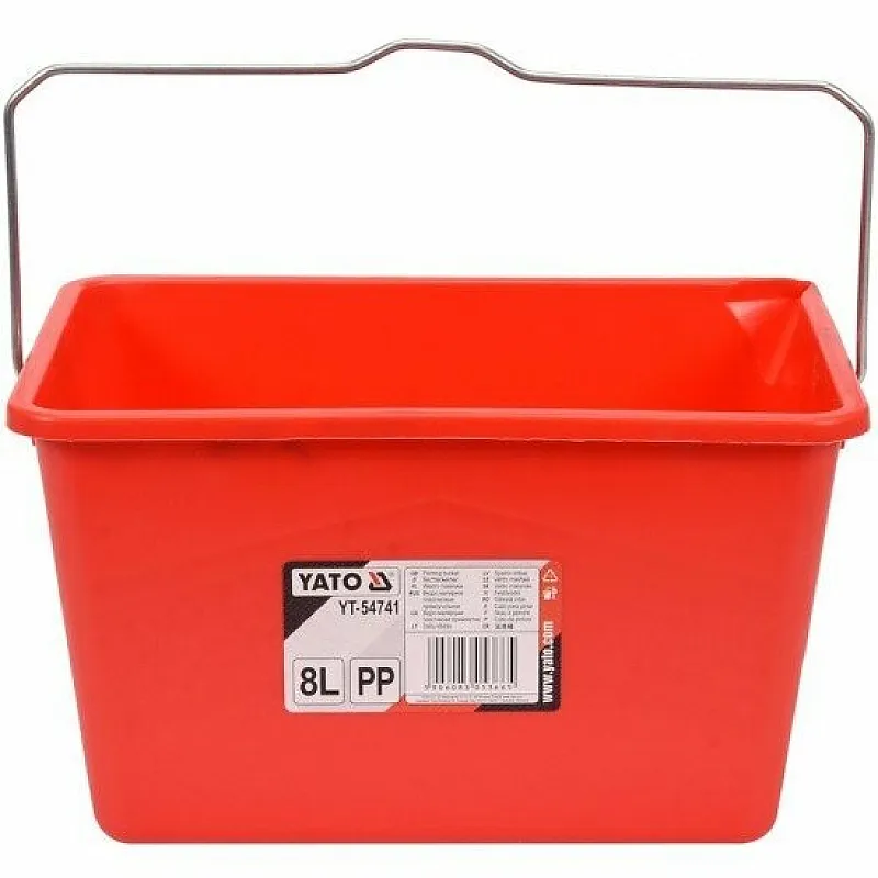 Відро для малярських робіт Yato 8 л, пластикове (YT-54741) фото