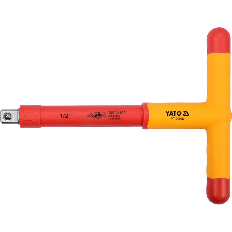 Вороток діелектричний Т-подібний Yato 1/2 207 мм (YT-21096) фото