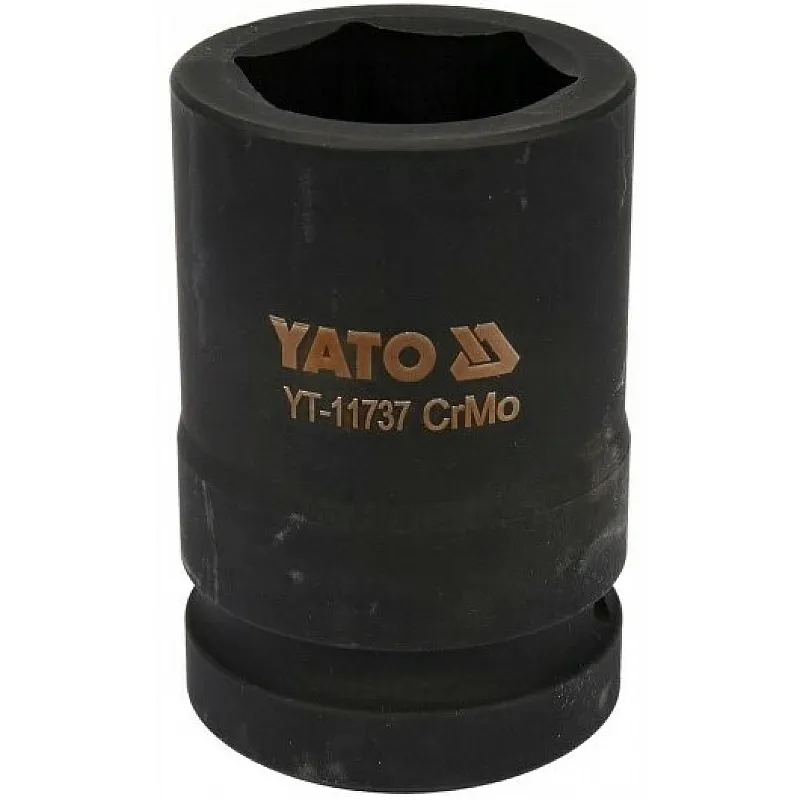 Головка торцева ударна Yato Cr-Mo 34х80 мм, 6-гранна (YT-11737) фото