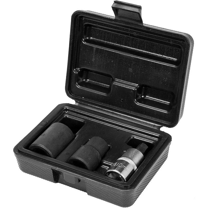 Головки 5-гранні для гальмівної системи авто Yato 10-19 мм (YT-06807) 3 шт фото