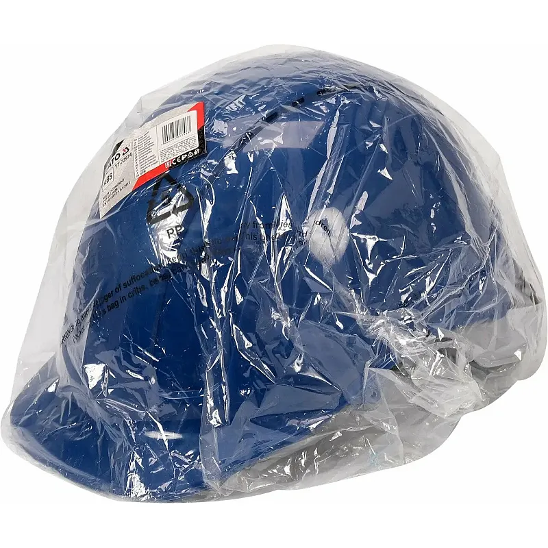 Каска Yato для защиты головы синяя из пластика ABS (YT-73974) фото