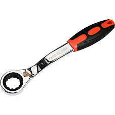 Ключ накидний з тріскачкою Yato вигнутий 22мм (YT-02384)