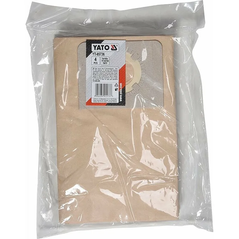 Мішки для пилососу Yato YT-85735 3 шт. (для YT-85700 та 78872) фото