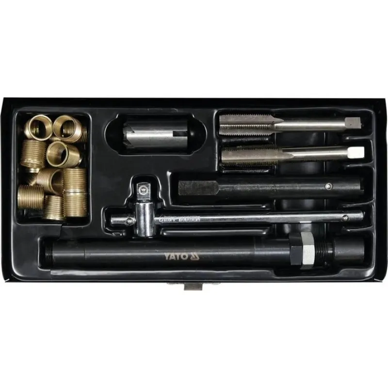 Набір для ремонту різьблення свічок запалювання Yato (YT-17581) фото
