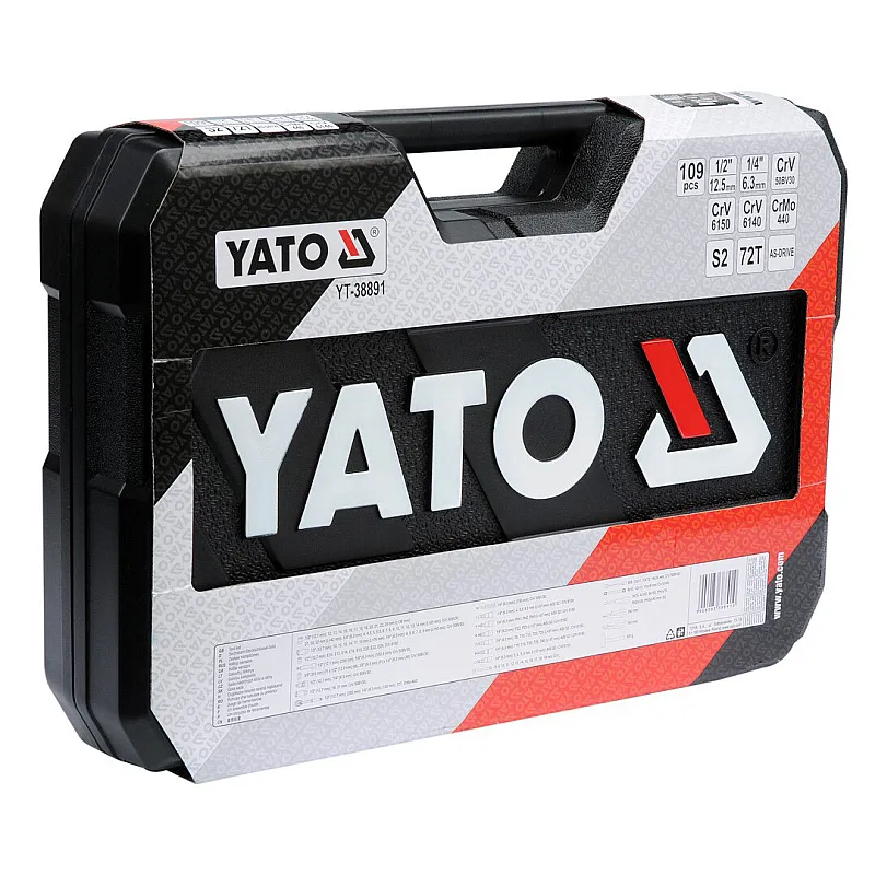 Набір торцевих головок Yato YT-38891. фото