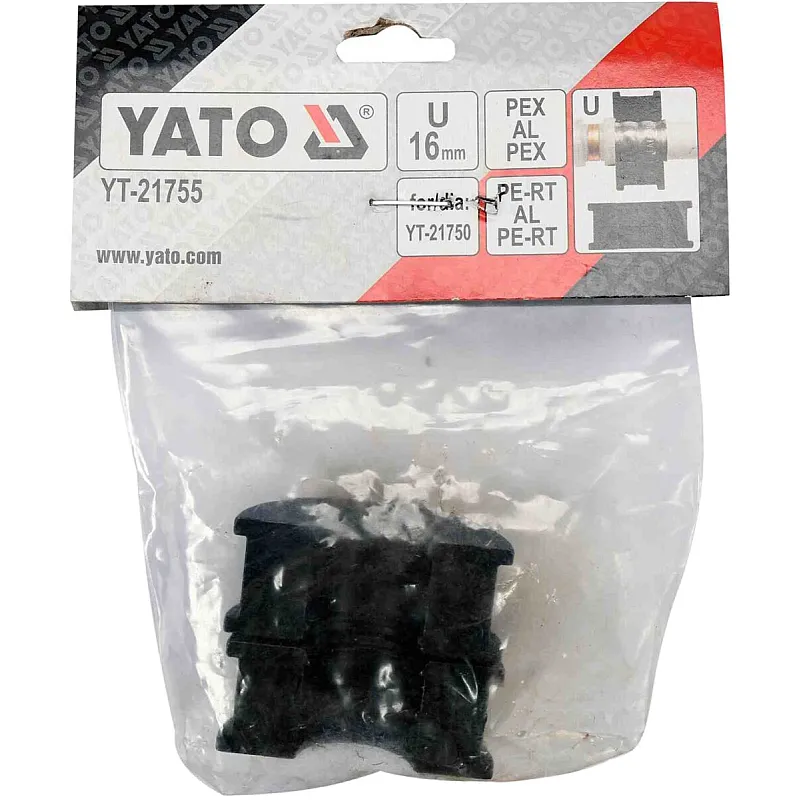 Насадка для прес-кліщів Yato U16 мм (YT-21755) фото