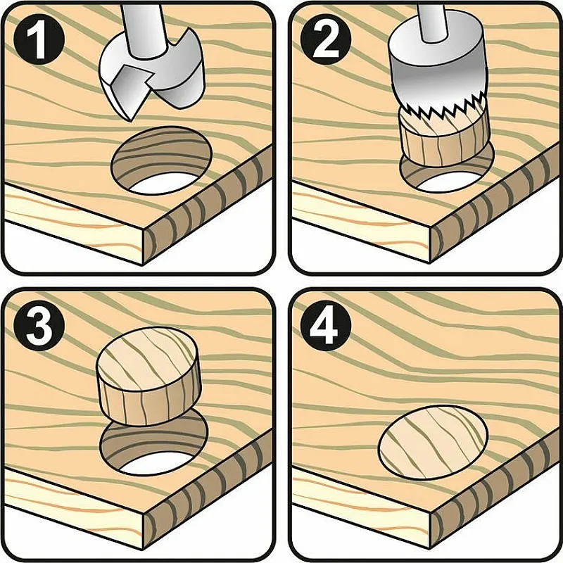 Сверла по дереву Yato YT-33832 фото