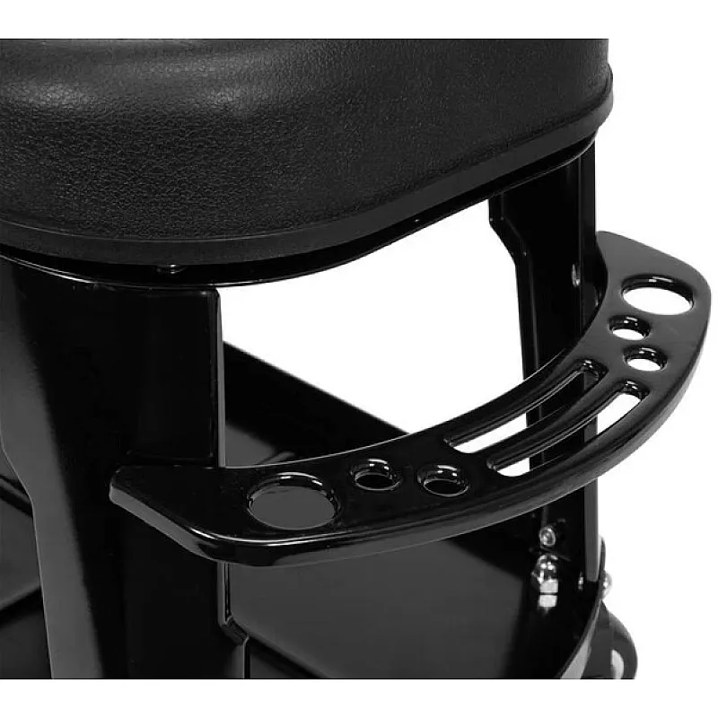 Табурет YATO на 4 колесах з сідлом (YT-08792) фото