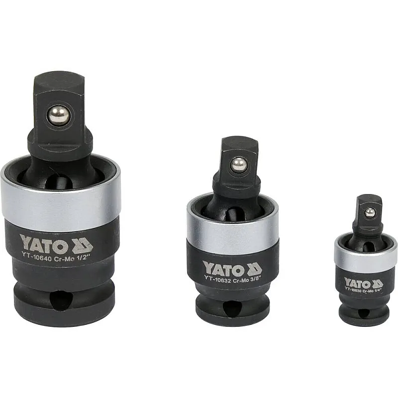 Удлинители карданные ударные Yato 3 шт. (YT-10642) фото