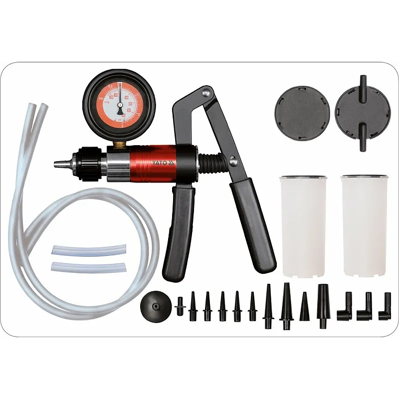 Вакуумний насос з приладдям Yato YT-0674 фото