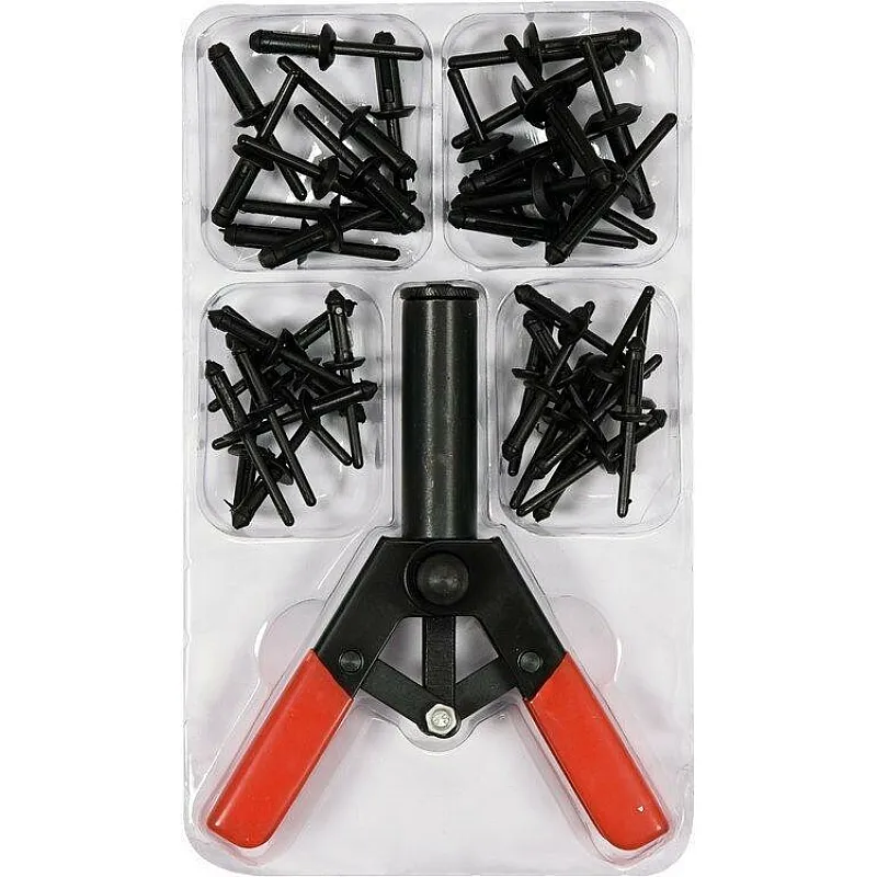 Заклепочник для пластикових заклепок Yato l = 165 мм (YT-35970) фото