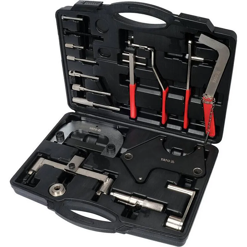 Фіксатори приводів ГРМ дизельних та бензинових двигунів Yato RENAULT, 17 шт. (YT-06324) фото