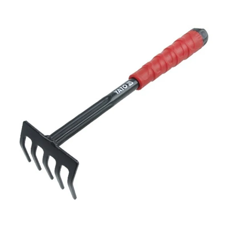 Граблі Yato сталеві гумова рукоятка (YT-8866) фото