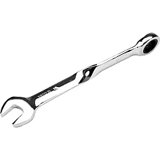 Ключ рожково-накидной с трещоткой Yato крученый 18x240мм (YT-01880)