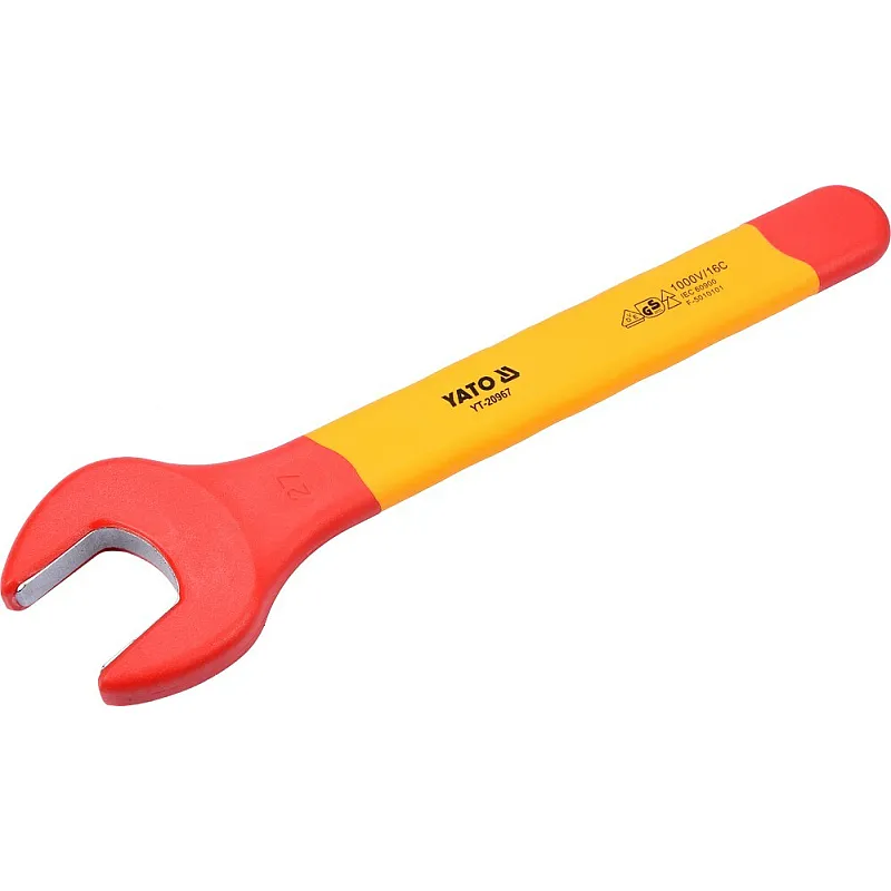 Ключ ріжковий Yato 27мм VDE (YT-20967) фото