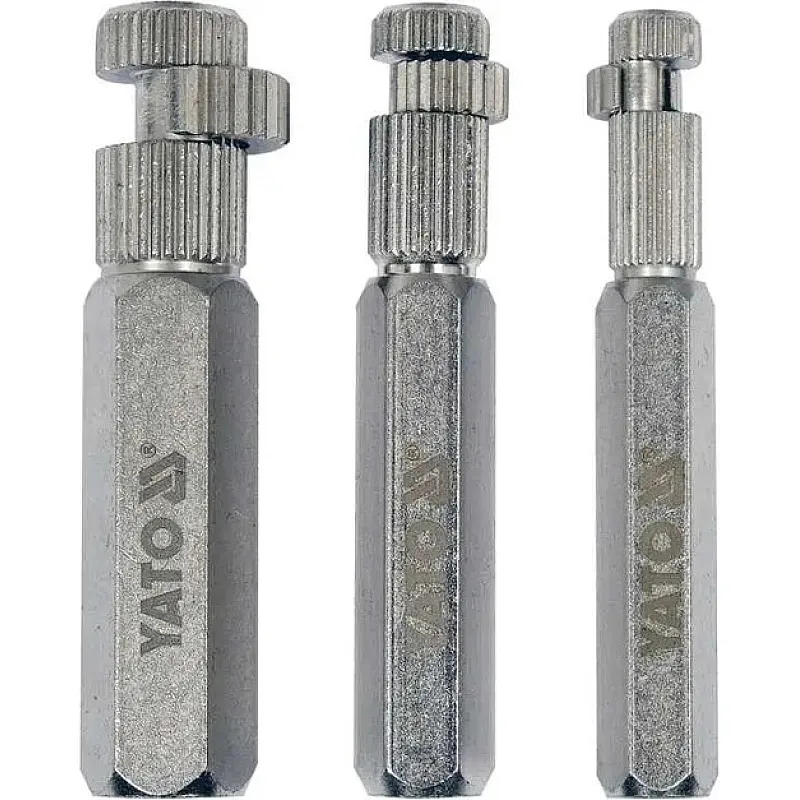 Набір для зняття ніпелів Yato 3 шт. (YT-21793) фото