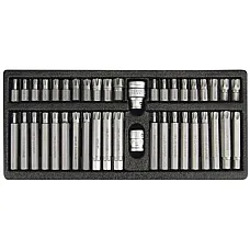 Набор насадок отверточных YATO "RIBE" "TORXT-T" YT-0420