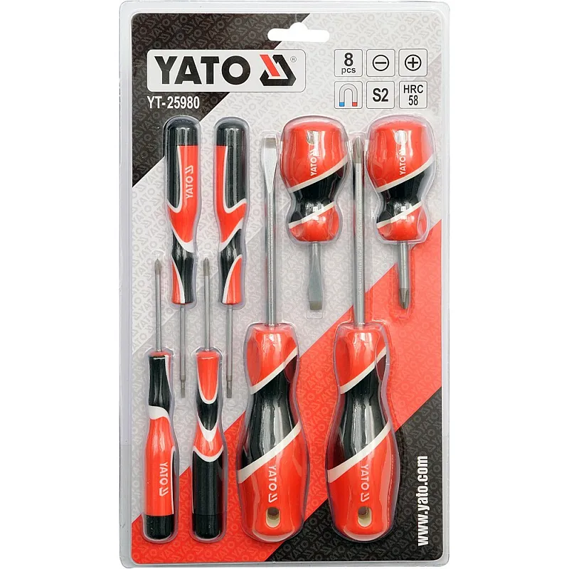 Набор отверток Yato YT-25980 фото