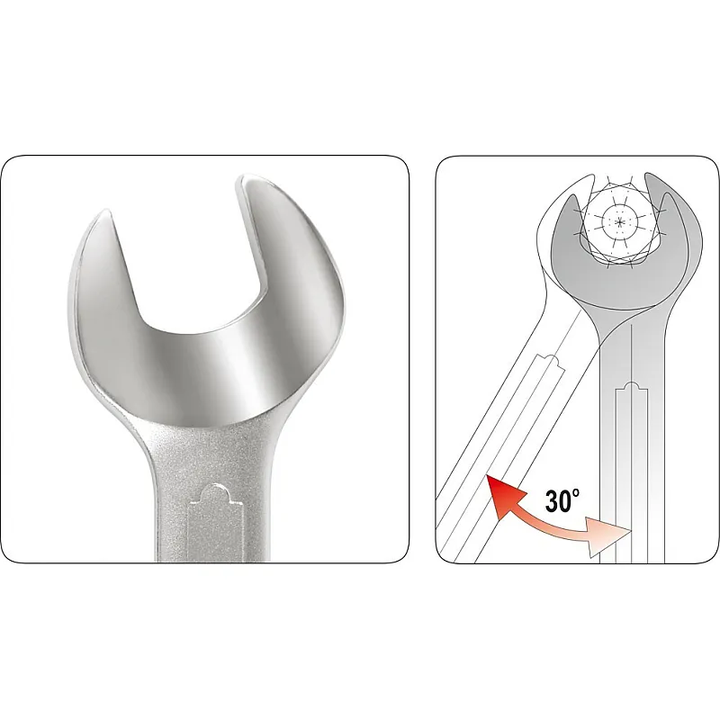 Набір ріжкових ключів Yato YT-0380 фото