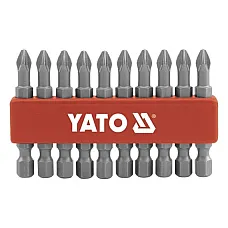 Насадки отверточные Yato Philips PН2x50 мм 1/4" (YT-0478) 10 шт