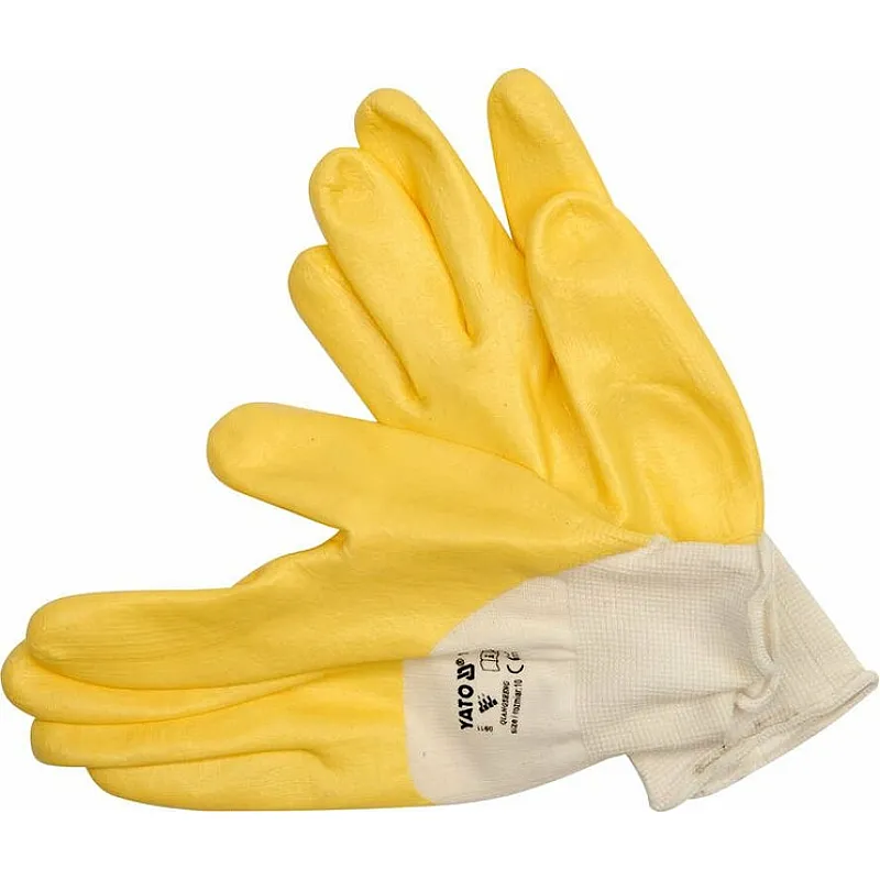 Рукавички Yato YT-7481 розмір 10 Жовті фото