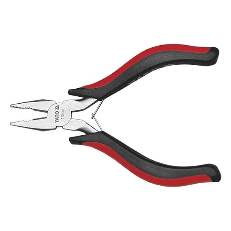 Плоскогубцы-мини Yato никелевые 115 мм (YT-2080) фото