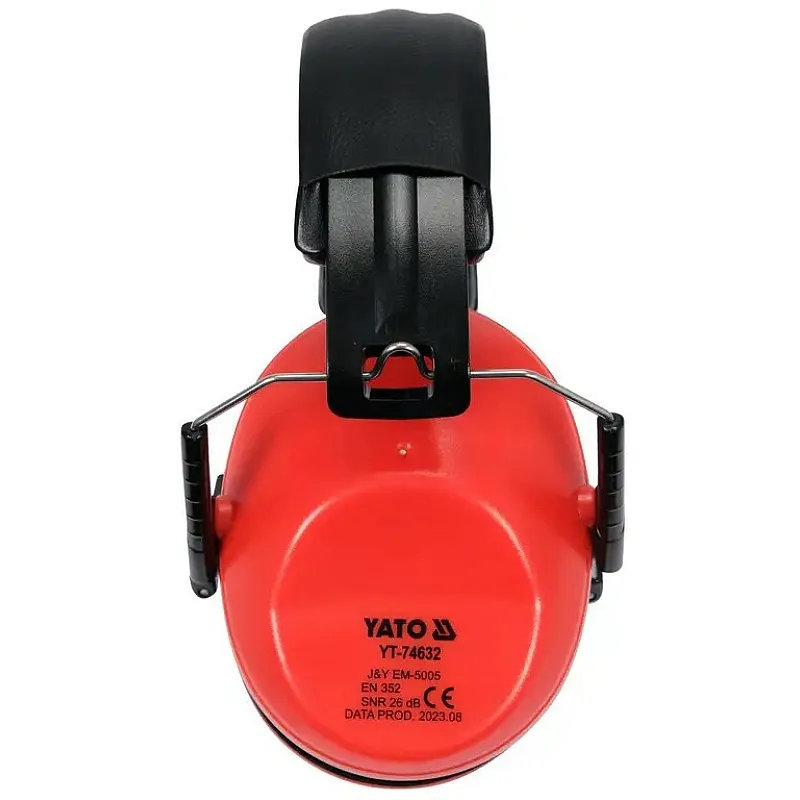 Протишумні навушники Yato, 26 дБ універсального розміру (YT-74632) фото