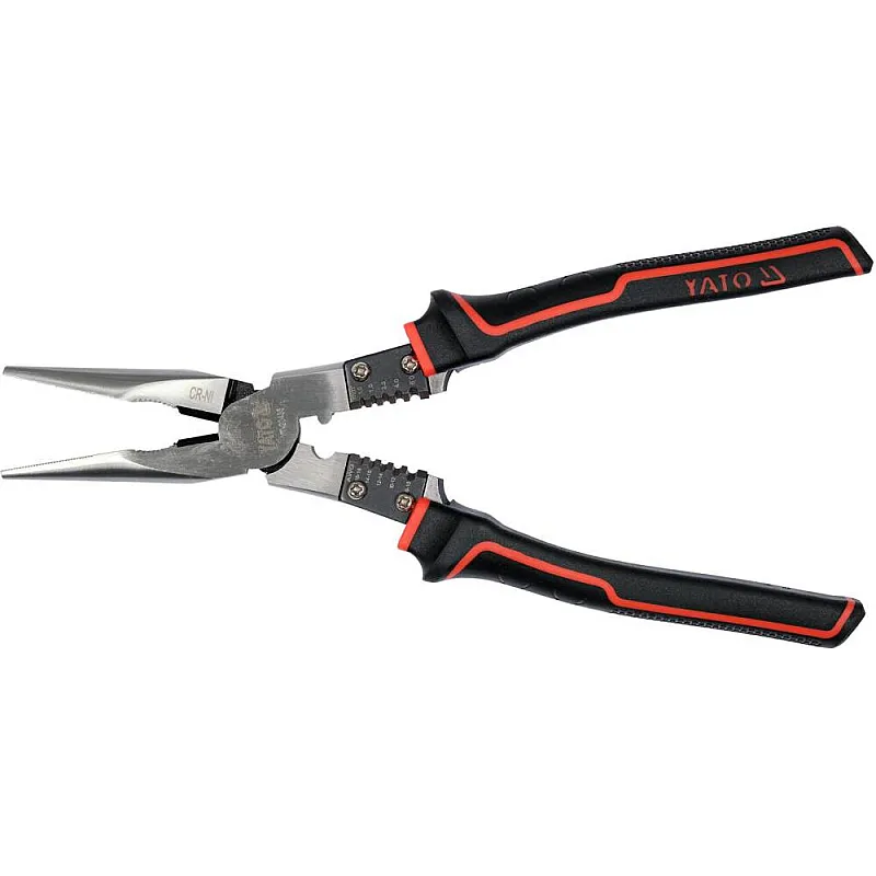 Щипці напівкруглі комбіновані Yato (YT-20435) фото