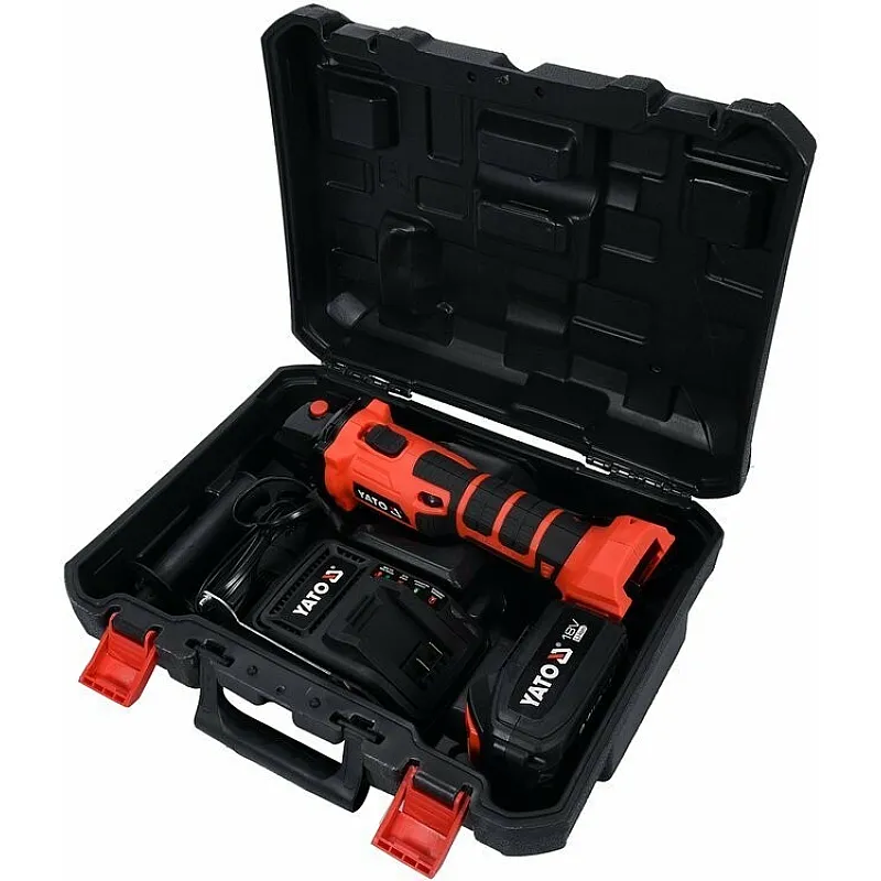 Кутова шліфувальна машина безщіткова Yato YT-82829 фото