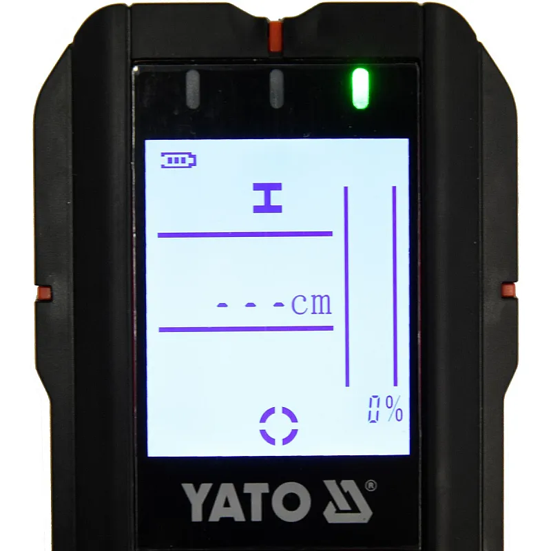 Вологомір та детектор проводки 4 в 1 Yato YT-73138 фото