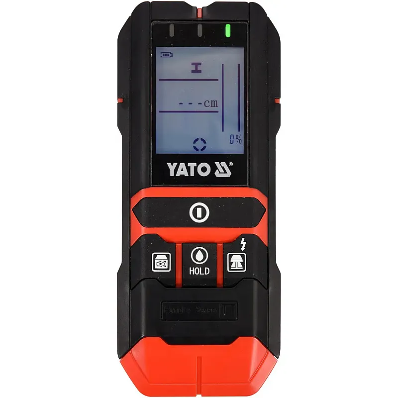 Вологомір та детектор проводки 4 в 1 Yato YT-73138 фото