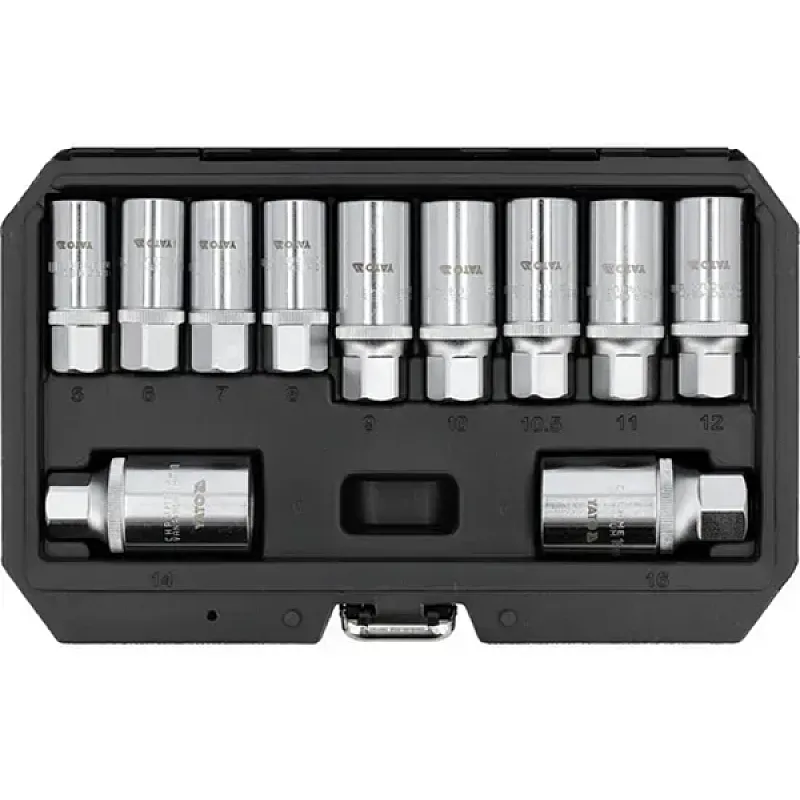 Набір головок для видалення гвинтових шпильок Yato 11 шт. (YT-06201) фото