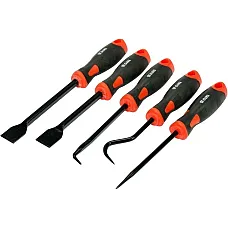 Набір гачків та скреберов з ручкою Yato, 5 шт (YT-08422)