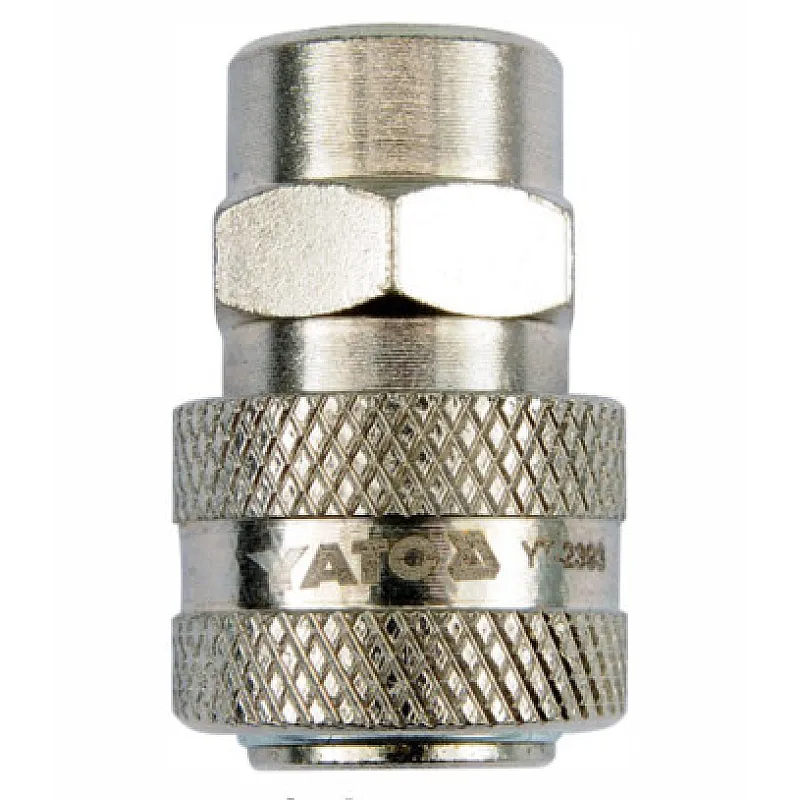 Швидкознімна муфта з внутрішнім різьбленням YATO 1/4 (YT-2393) фото