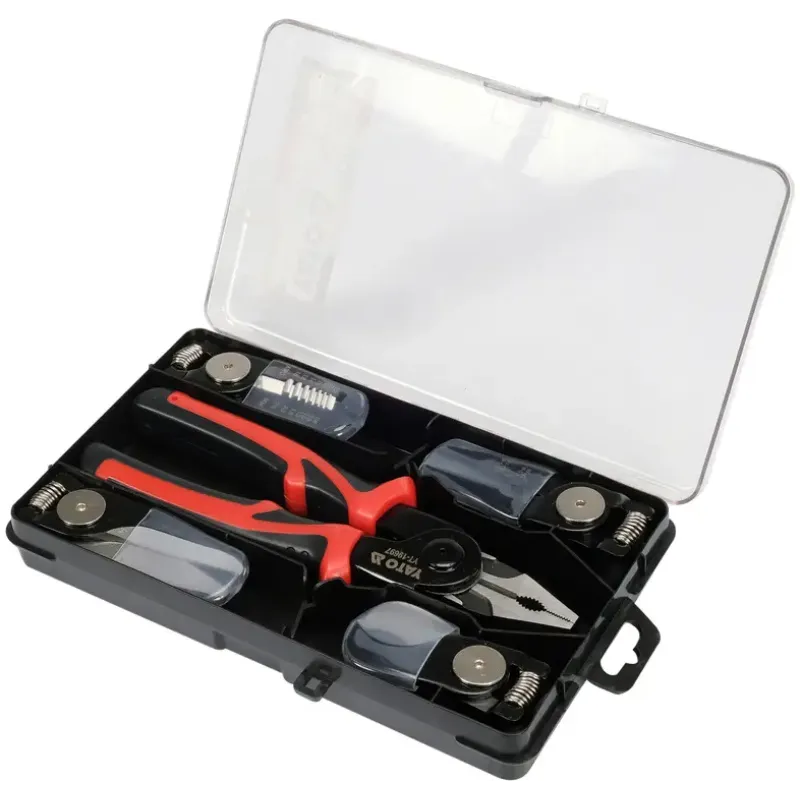 Щипці та ножиці електромонтажні переставні YATO 5 в 1 (YT-19697) фото