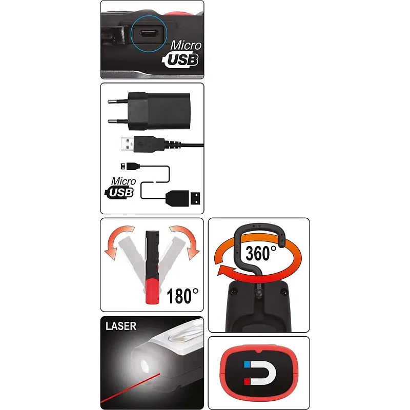 Фонарь Yato (YT-08501) фото