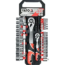 Набір головок торцевих YATO, 51 шт (YT-38680)